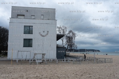 Sopot, Nowa Zatoka (dawna Zatoka Sztuki). 16.02.2020...