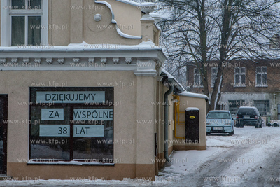 Oliwa,  Po 38 latach działalności zamknięto sklep...