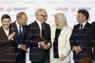 ECS. Wizyta Prezydenta Republiki Francuskiej Emmanuela...