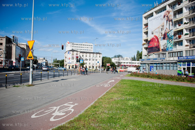 Gdansk. Wrzeszcz. Skrzyzowanie Al. Grunwaldzkiej oraz...