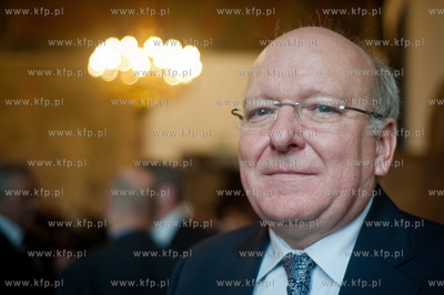 Gdansk. Ratusz Glownego Miasta. Uroczystosc wreczenia...