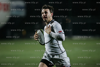 Gdynia. Narodowy Stadion Rugby. Mecz rugby dywizji...