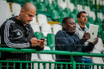Gdansk. Stadion Miejski przy ul. Traugutta. Miedzynarodowy...