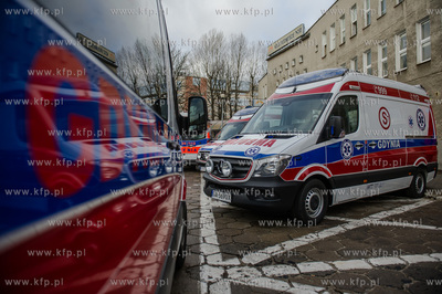 Gdynia. Miejska Stacja Pogotowia Ratunkowego. Uroczystosc...