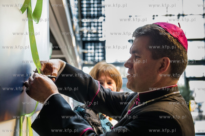 Gdansk. Uroczystosc oficjalnego otwarcia nowej siedziby...