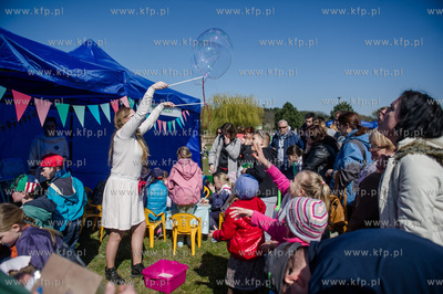 Gdansk. Park Regana. Ekologiczny Piknik Rodzinny Uwaga!...