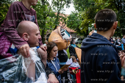 Gdansk. Plac Walowy. XX Miedzynarodowy Festiwal Teatrow...