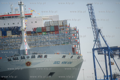 Do DCT Gdańsk zawinął największy kontenerowiec...