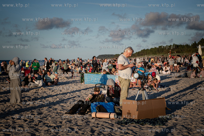 Plaża w Karwi. Zaćmienie słonca, 
12.08.2026
fot....