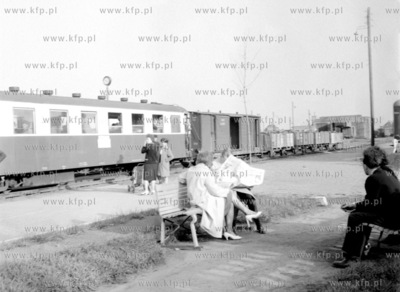 Dworzec zulawskiej kolei waskotorowej Gdansk Waskotorowa,...