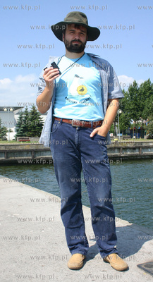 Ornitolog Szymon Bzona 
11.07.2006
fot. Andrzej J....