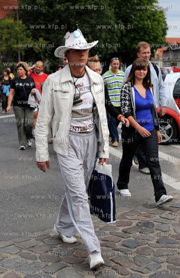 Gdansk. Oliwa. XVII piesza pielgrzymka trezwosci z...