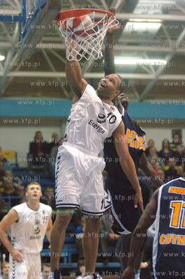 Slupsk, koszykowka Energa Czarni Slupsk vs Asseco Prokom...