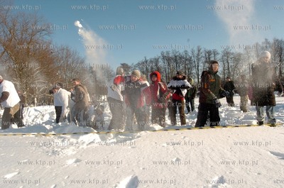 Slupsk. Park Kultury i Wypoczynku. I Sniegowa Bitwa...