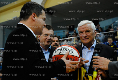 Sopot. Hala 100-lecia. Polska Liga Koszykowki. Mecz...