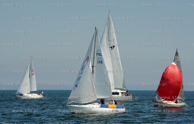 Zatoka Gdanska. 15  edycja Baltic Sail 2011. Regaty...
