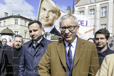 Tczew. Spotkanie kandydata PiS na prezydenta RP, Andrzeja...