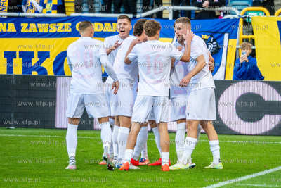Betclic 1 liga. Arka Gdynia - Polonia Warszawa n/z...