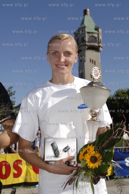 Molo w Sopocie - konkurs skokow "Tyczka na molo" ....