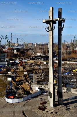 Pomnik Poleglych Stoczniowcow w Grudniu '70 na Placu...