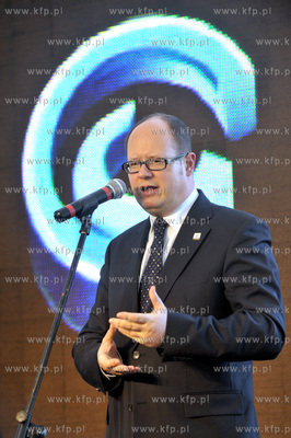 Uroczyste poswiecenie i wmurowanie kamienia wegielnego...