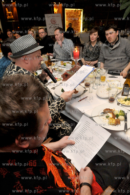 Biesiada felietonistow Wybrzeza w Restauracji VNS w...