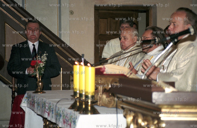 Wizyta prezydenta Lecha Walesy w Dziemianach na Kaszubach...