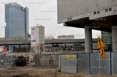 Gdansk Wrzeszcz. Budowa galerii handlowej Metropolia...