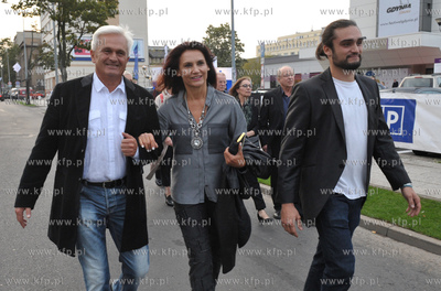 Festiwal Filmowy w Gdyni tuz przed oficjalnym otwarciem....