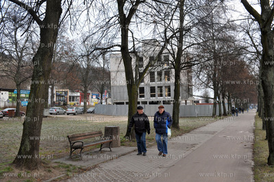 Gdańsk Siedlce, okolice ul. Kartuska145. Widac budowę...