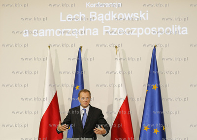 Gdansk. Uniwersytet Gdanski. Konferencjia Lech Bądkowski...