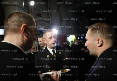 Gdynia Oksywie. Port Wojenny. Wigilia dla marynarzy...