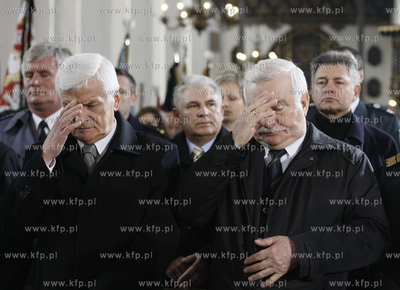 Gdansk. Bazylika Mariacka. Msza sw. za tragicznie zmarlych...