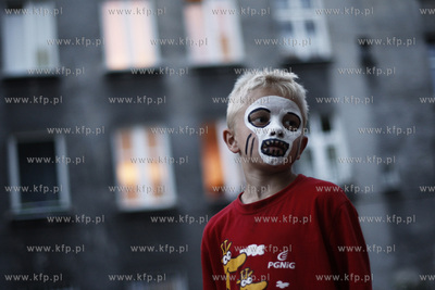 Gdansk Wrzeszcz. Podworko pomiedzy ulicami Konrada...