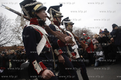 Gdansk. Parada z okazji z Swieta Niepodleglosci. 11.11.2010...