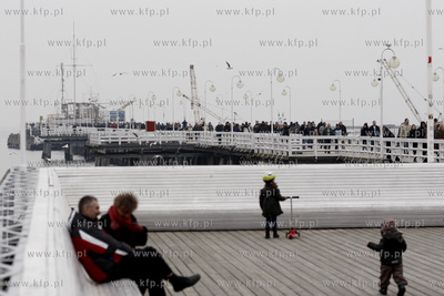 Sopot Tlumy na molo.
13.03.2011
fot. Krzysztof Mystkowski...