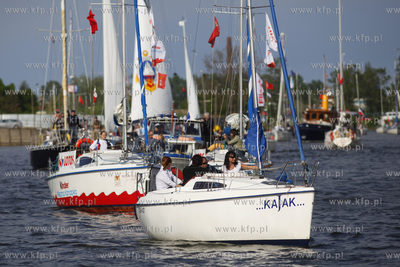 Gdansk. Oficjalne rozpoczecie sezonu zeglarskiego....