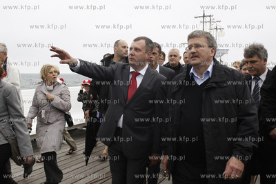 Sopot. Uroczyste otwarcie przystani jachtowej, ktore...