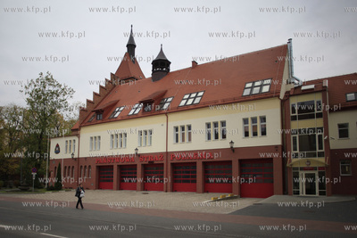 Sopot. Budynek strazy pozarnej przy ul. Armii Krajowej.
26.10.2011
fot....