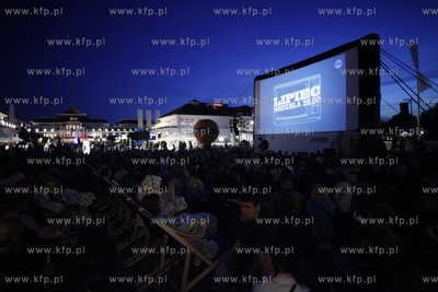 Sopot. Molo. Gala otwarcia festiwalu Orange Kino Letnie...