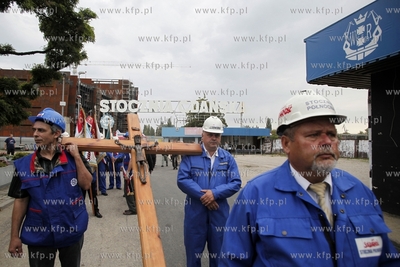 Gdansk. Rocznica podpisania Porozumien Sierpniowych....