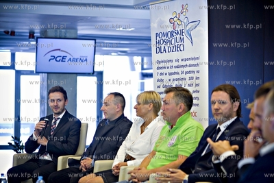 Gdańsk. PGE Arena. Spotkanie poświęcone meczowi,...