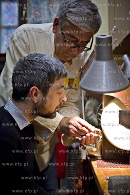 VII Międzynarodowe Warsztaty Bursztynnicze. Mathieu...