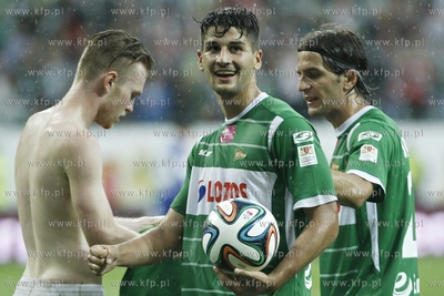 PGE Arena. Mecz omistrzostwo T-Mobile Ekstarklasy Lechia...