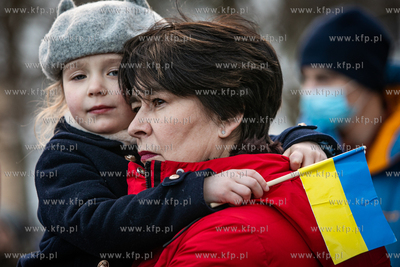 Sopot: Solidarnie z Ukrainą. Wiec poparcia dla narodu...