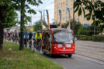 Wielki Przejazd Rowerowy na ulicach Gdańska. 09.06.2024...