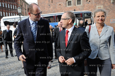 Gdansk. Wizyta Komitetu Stalych Przedstawicieli  przy...