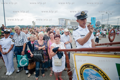 Gdynia. Wizyta prezydenta miasta Gdyni Wojciecha Szczurka...