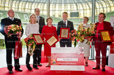 Gdansk. Stadion PGE Arena. Uroczystosc wreczenia nagrod...