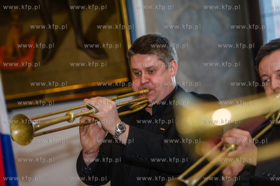 Gdansk. Wielka Sala Wety Ratusza Glownego Miasta. Obchody...